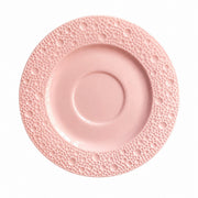 Sky-Blue Relief Ceramic Small Dish, 5 Inch, 13 x 1.6 cm - product view 17