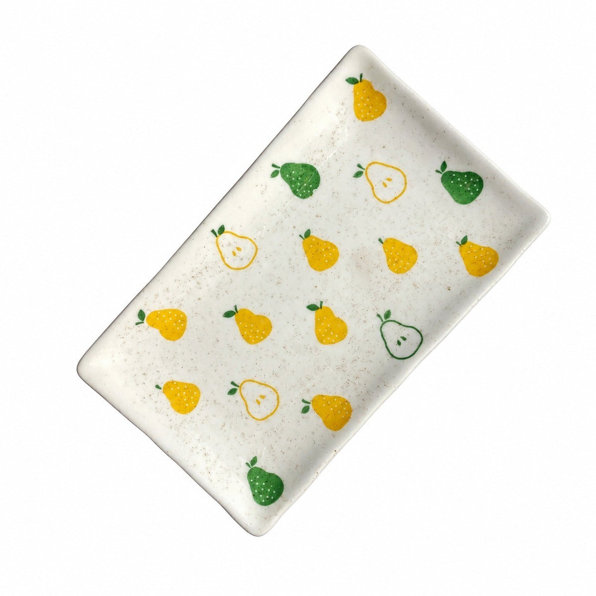 Ceramic Small Dish, 14.3 x 8.5 x 1 cm, Underglaze Relief - product view 8