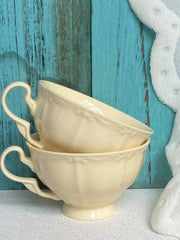 Cream Relief Ceramic Cup, 230 ml - detail 3