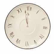 Ceramic Dinner Plate 12 Inch, Timepiece Design, 30 x 3.3 cm, Decorative - product view 1