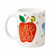 Bone China Cup with Gold Handle, Allover Floral, 500ml - product view 3