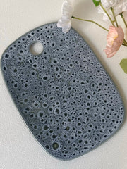 Ceramic Trivet, Long Oval, 32 x 19.5 cm, Heat Resistant Kitchen Counter Protector Dinner Plate - detail 1
