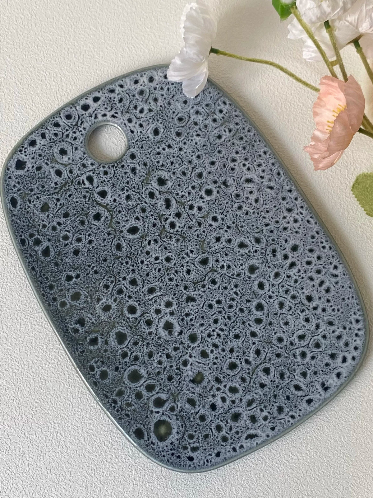 Ceramic Trivet, Long Oval, 32 x 19.5 cm, Heat Resistant Kitchen Counter Protector Dinner Plate - detail 1