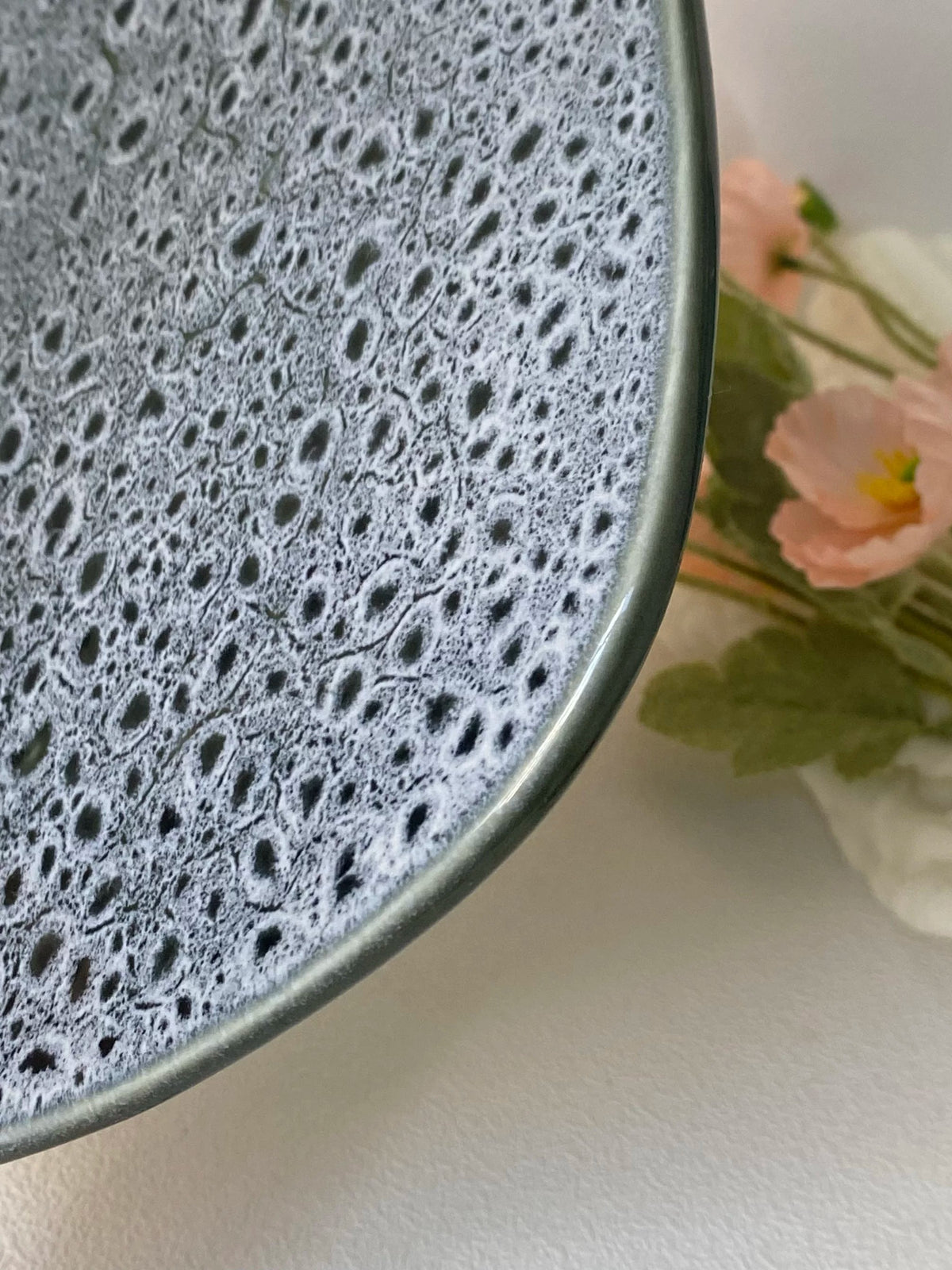 Ceramic Trivet, Long Oval, 32 x 19.5 cm, Heat Resistant Kitchen Counter Protector Dinner Plate - detail 3