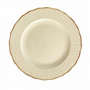 Yellow Woven Pattern Plate, 26.5 x 2.3 cm, Large Decorative Dinnerware - product view 1