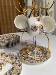 Bone China Cup, Fine Porcelain Tea Coffee Mug - detail 3