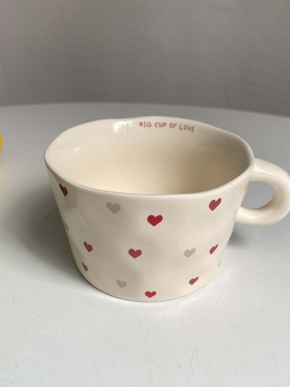 Ceramic Cup, Floral Fish Design, Coffee Mug - detail 2