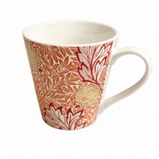Ceramic Cup 220 ml, Green Peony Design, Tea Coffee Mug - product view 3