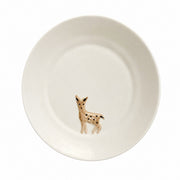 Little Hedgehog Ceramic Plate, Underglaze Decorative Dinnerware - product view 4