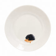Little Hedgehog Ceramic Plate, Underglaze Decorative Dinnerware - product view 5
