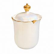 Ceramic Storage Jar 800ml, Pearlescent Glaze, Airtight Kitchen Container - product view 7