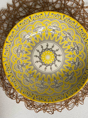 Ceramic Deep Plate Red, 23 x 5.5 cm, Underglaze, Dinnerware - detail 2