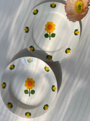 Ceramic Deep Plate 8 Inch Blueberry Design, 20 x 3 cm, Dinnerware - detail 3