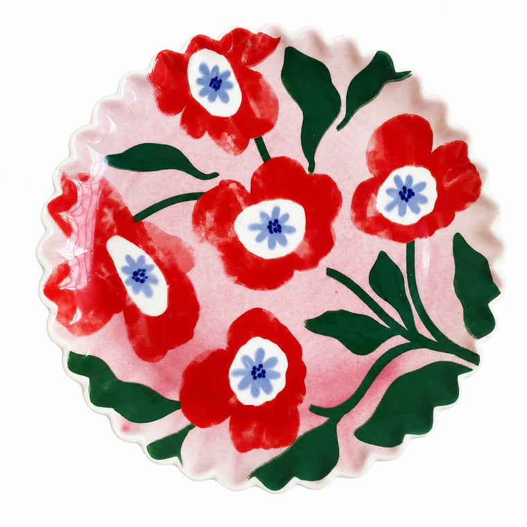 Ceramic Plate 21.3 x 2.3 cm, Decorative Dinnerware - product view 1