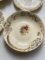 Ceramic Flat Plate 7 Inch, Hibiscus Garden Design, Dinnerware - detail 3