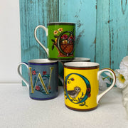 Red D Ceramic Mug, 350 ml, Coffee Tea Cup - detail 2