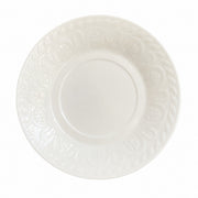 Ceramic Plate Set of 2, 6.75 Inch, Pure White, Dinnerware - product view 1