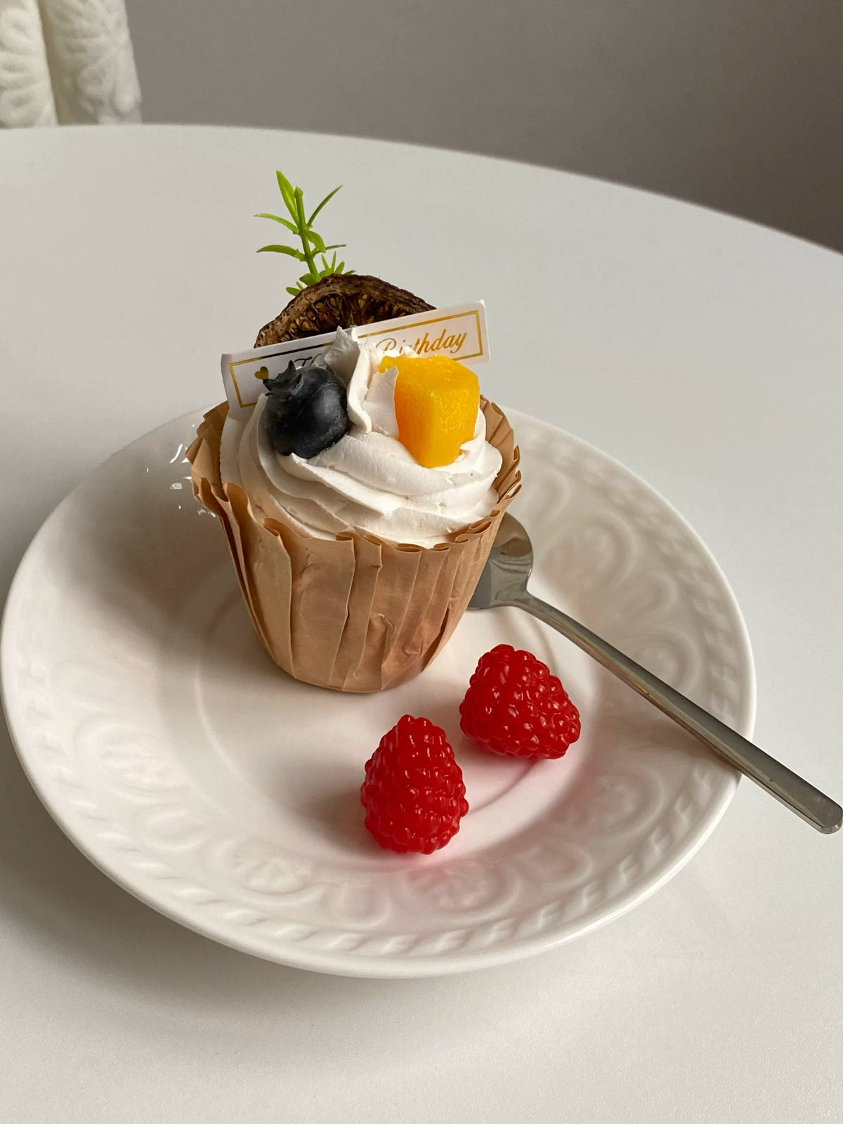 Ceramic Plate Set of 2, 6.75 Inch, Pure White, Dinnerware - detail 2