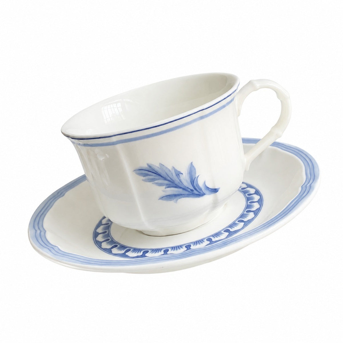 Blue and White Hand-Painted Porcelain Tableware Collection - product view 2