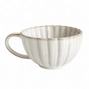 Reactive Glaze Pumpkin Cup, Blue Green and White, 280 ml Ceramic Mug - product view 1
