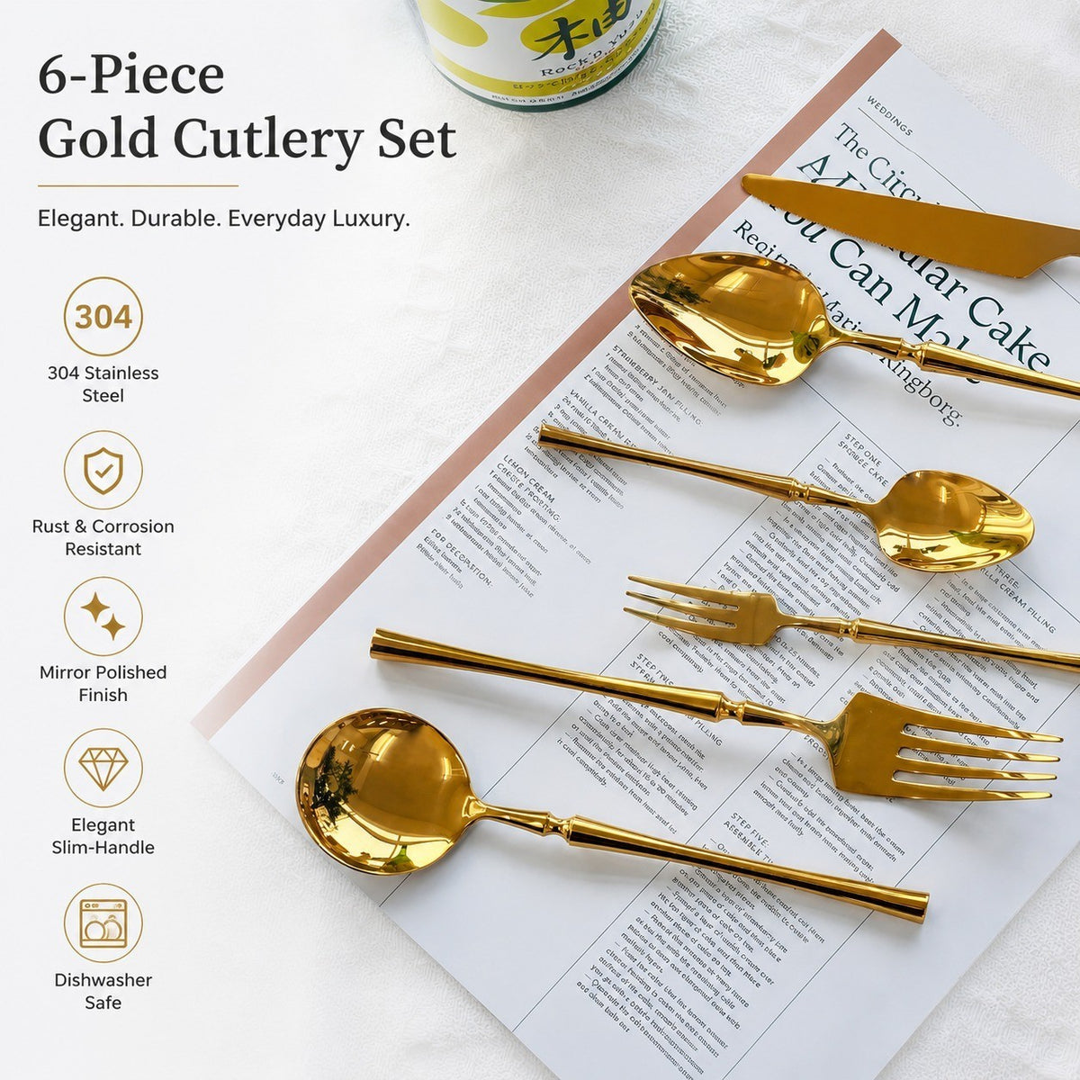 304 Stainless Steel Fruit Fork, Cutlery - detail 2