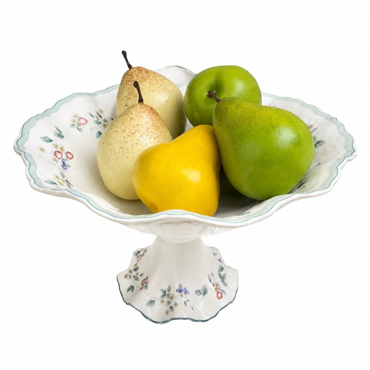Blueberry Footed Pedestal Fruit Bowl, Large 30 x 29.5 cm - product view 1