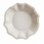 Small Gray Leaf 8 Inch Plate, Ceramic Dinnerware, Underglaze Decoration - product view 1