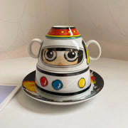 Cartoon Children's Tableware Set, Kids Dinnerware, Cute Design - detail 2