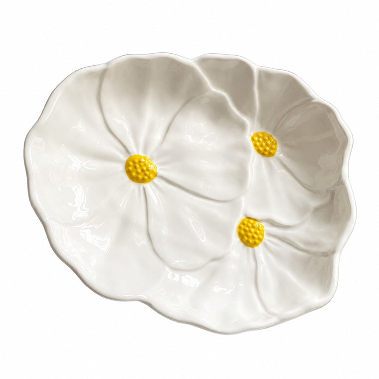White Fruit Stand, 27 x 22.5 x 4.3 cm, Decorative Fruit Holder - product view 1