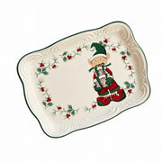 Rectangular Berry Gift Plate, 8 Inch, Ceramic Dinnerware - product view 1
