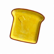 Small Dish Buttered Toast, 14.3 x 13.6 x 1.8 cm, Underglaze Decorative Plate - product view 1