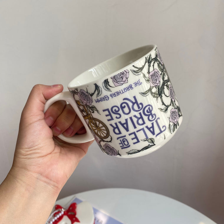 Rose Story 500 ml Cup, Large Capacity Drinking Cup - detail 1