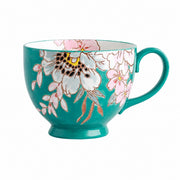 Flower Crown Mug and Spoon Set, Ceramic, 420ml - product view 1