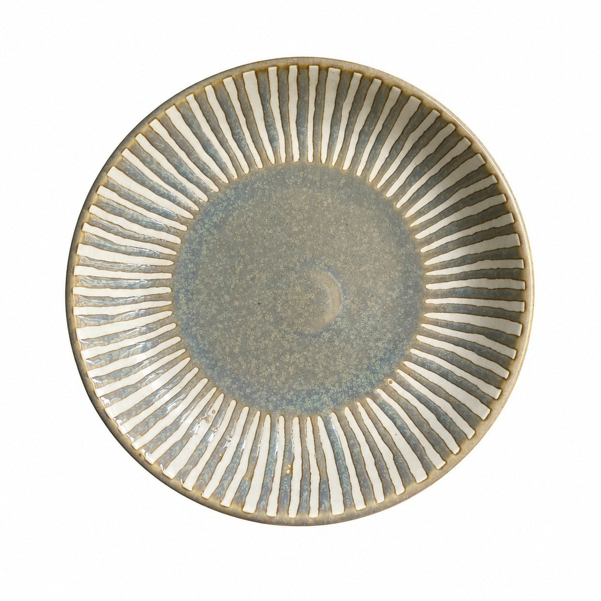 Relief Reactive Glaze Small Dish, Ceramic Decorative Plate - product view 1