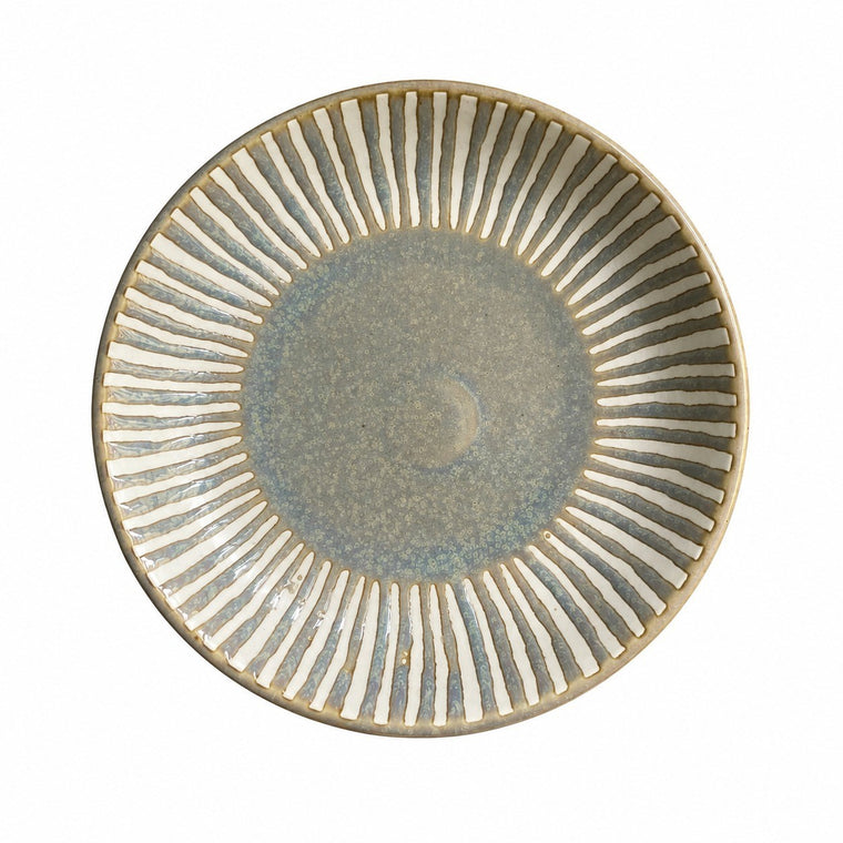 Relief Reactive Glaze Small Dish, Ceramic Decorative Plate - product view 1