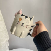 Bow Cat 480 ml Cup, Cute Cat Design, Durable Drinkware for Home & Office - detail 1