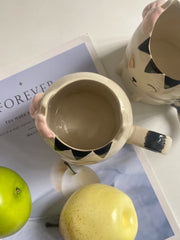 Bow Cat 480 ml Cup, Cute Cat Design, Durable Drinkware for Home & Office - detail 3