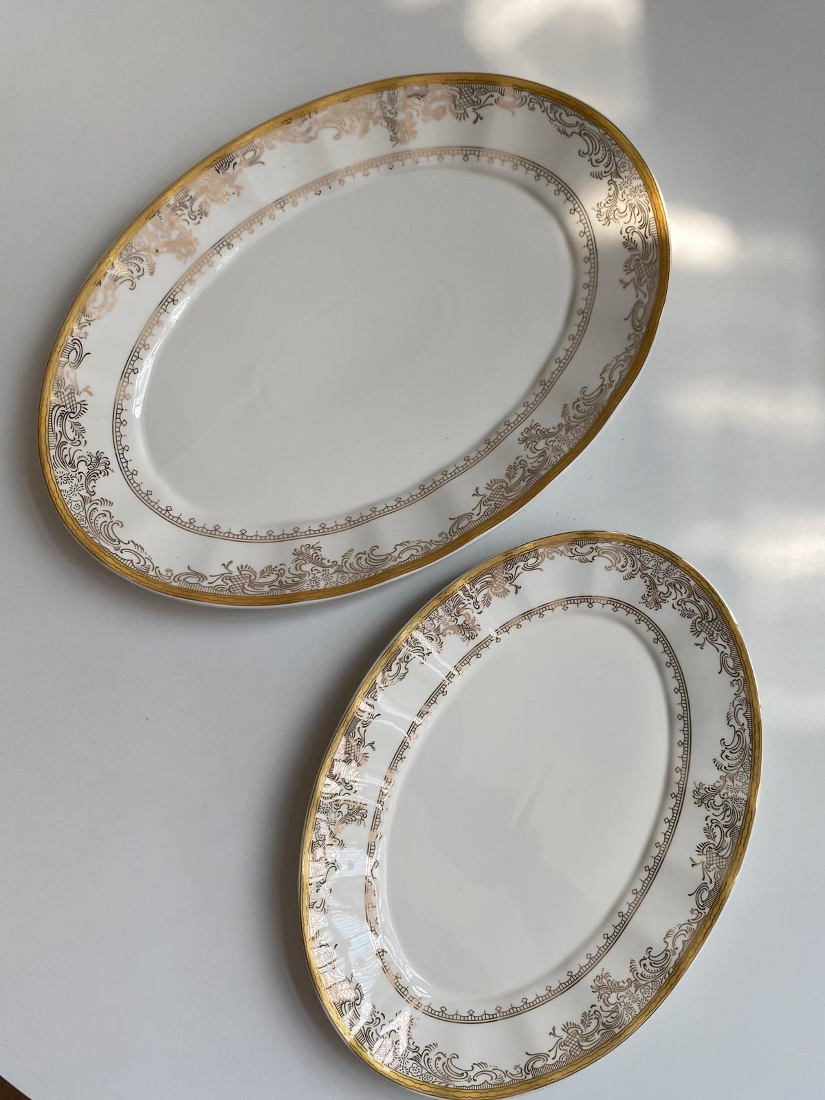 Ceramic Fish Platter, Palace Design, 11.5 Inch, 29 x 21 x 2.5 cm, Elegant Serveware - detail 2
