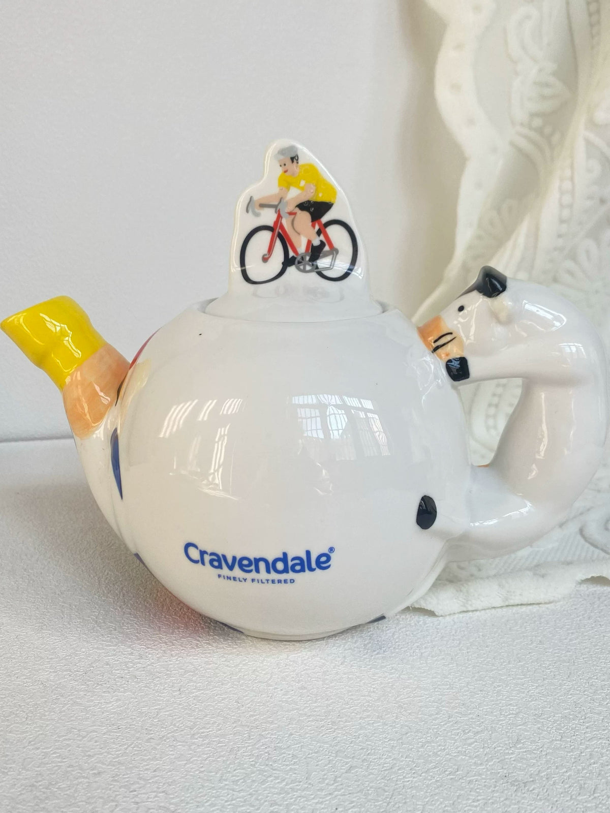 Ceramic Cow Pot 900 ml, Kitchen Dining Mug, Drinkware - detail 3