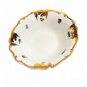 Ceramic Ceramic Plate 10 Inch, White Ground Tiny Floral, 25 x 2 cm - product view 2