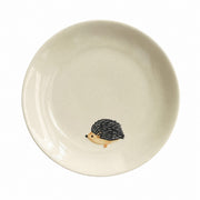Ceramic Plate, 7 Inch, Little Hedgehog Design, 18 x 2 cm, Decorative Dinnerware - product view 1