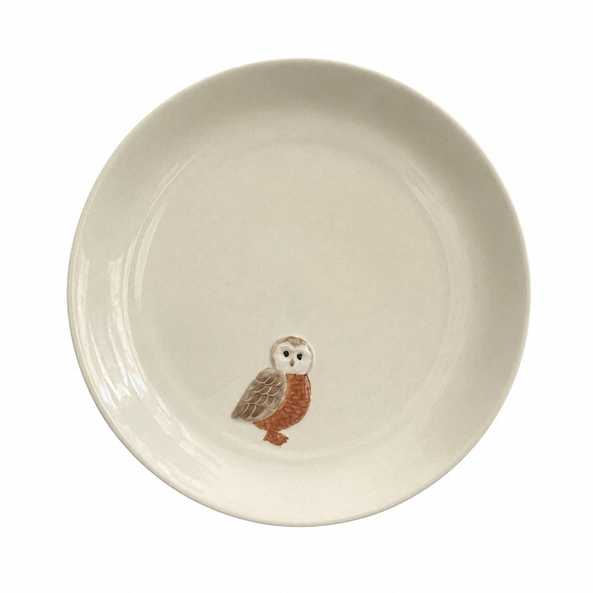 Ceramic Plate, 7 Inch, Little Hedgehog Design, 18 x 2 cm, Decorative Dinnerware - product view 3