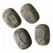Ceramic Small Dish, 4-Piece Pack, Black Leaf Design, Underglaze Decorative - product view 8