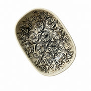 Ceramic Small Dish, 4-Piece Pack, Black Leaf Design, Underglaze Decorative - product view 6