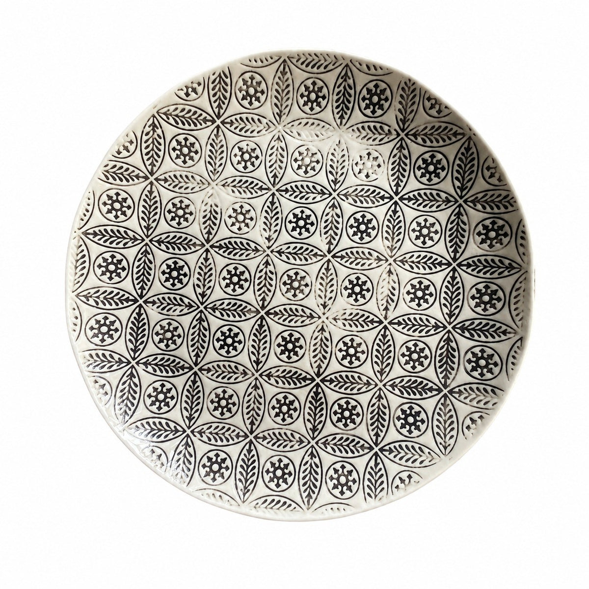 10 Inch Round Ceramic Plate, Dinnerware - product view 2