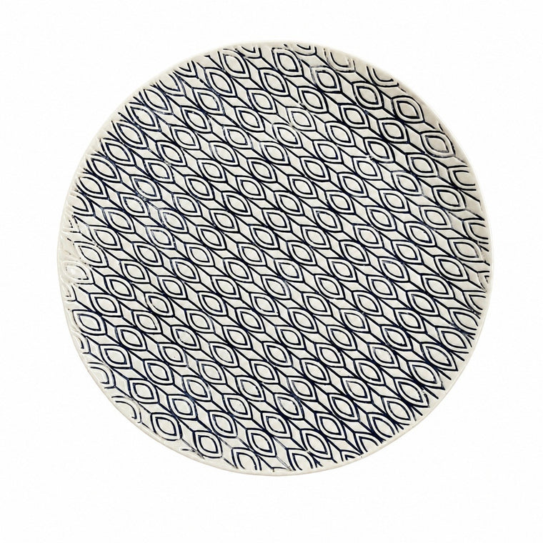 10 Inch Round Ceramic Plate, Dinnerware - product view 1