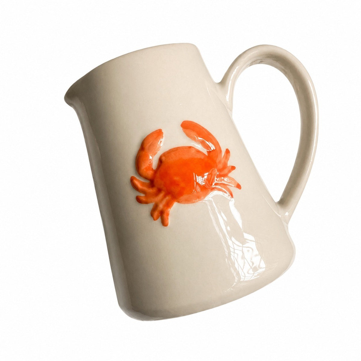 Long-Legged Bird Small Ceramic Creamer, Decorative Pitcher for Coffee & Tea - product view 9