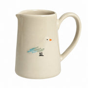 Long-Legged Bird Small Ceramic Creamer, Decorative Pitcher for Coffee & Tea - product view 7