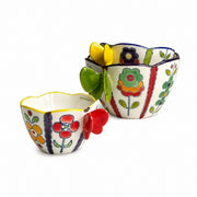 Large Green Butterfly Cup 200 ml, Ceramic Cup, Drinkware - product view 3