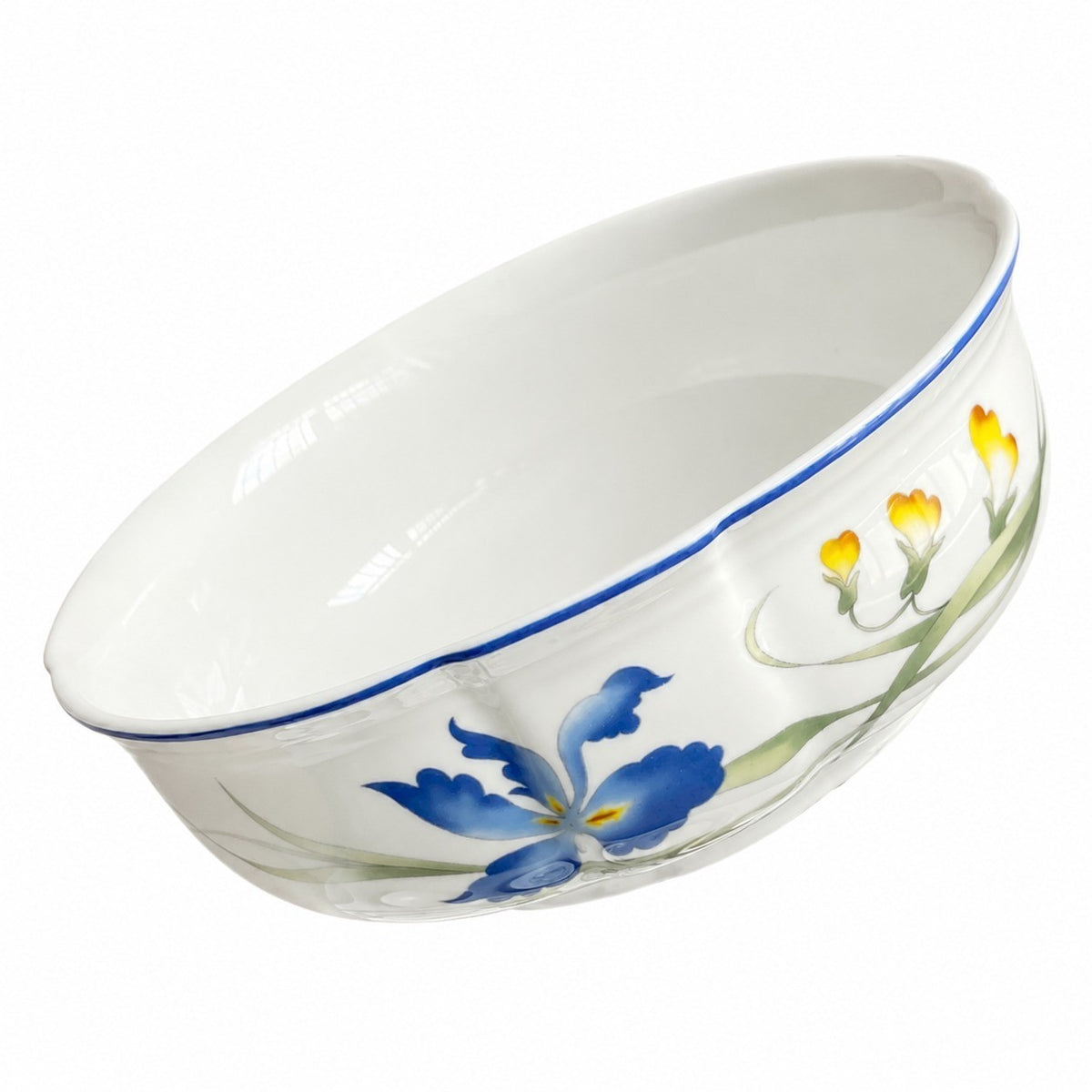 Ceramic Rice Bowl 8.25 in, Villa Design, Ceramic Bowl, Durable - product view 1